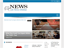 Tablet Screenshot of newsinnewsonline.com